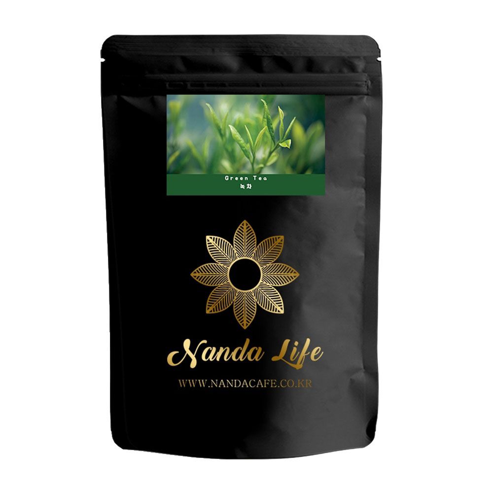 Nanda Life Premium Jeju Green Tea 50 Tea Bags 100% Korean Natural Young Leaf Tea Refreshing Daily Wellness _ Made in Korea